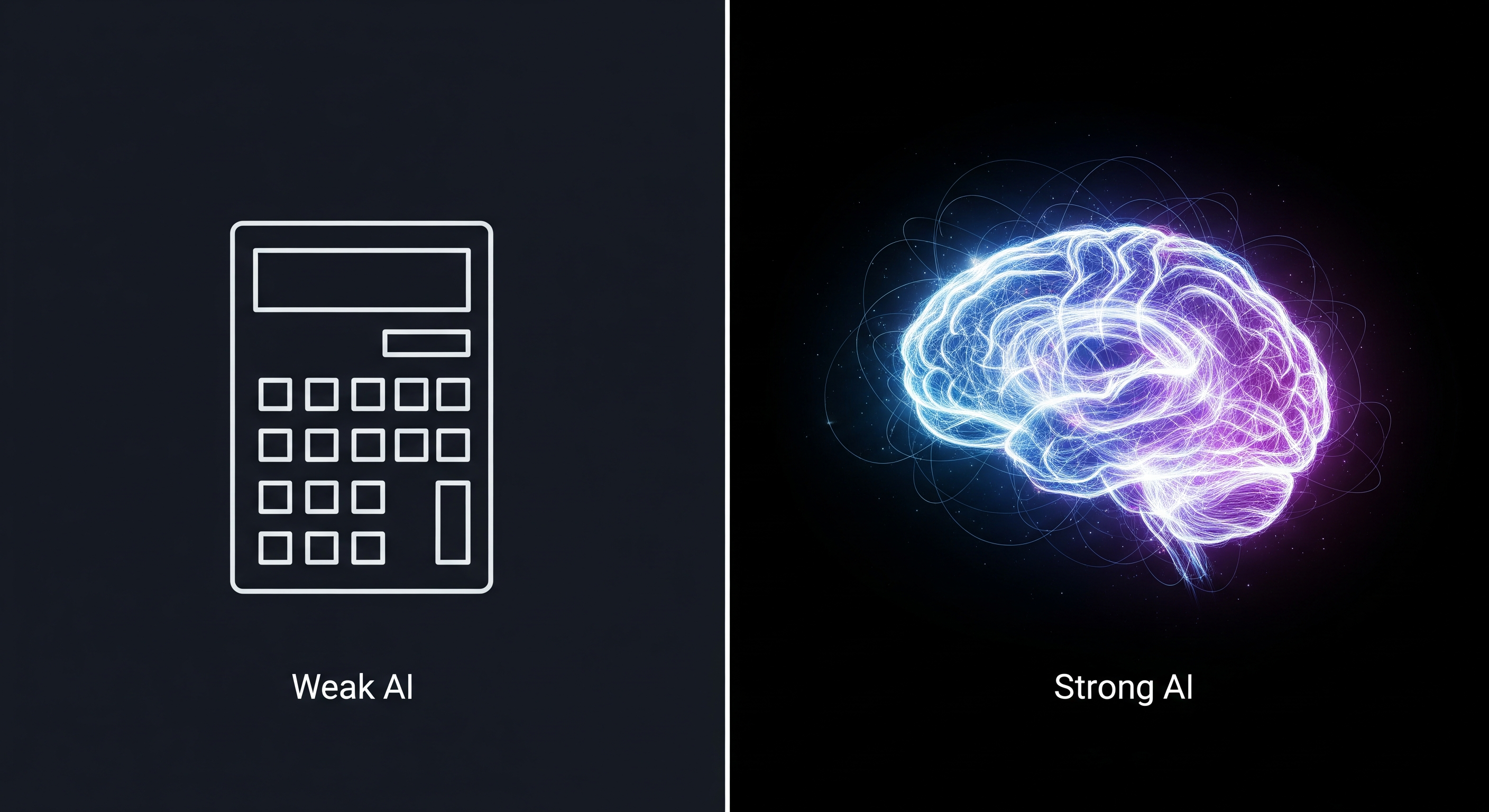 The Two Minds of a Machine: A Deep Dive into the Difference Between Weak and Strong AI